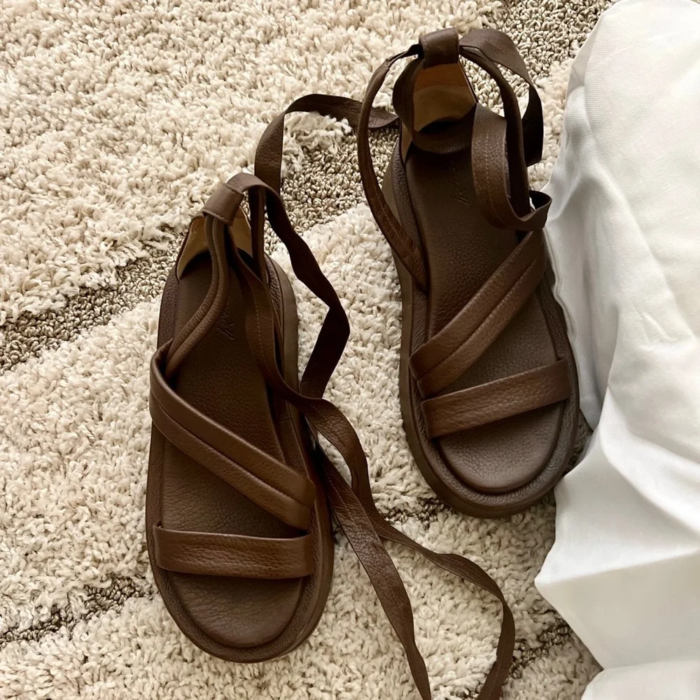 FINAL PRICE. BNIB Marsell Platform Tie Sandal